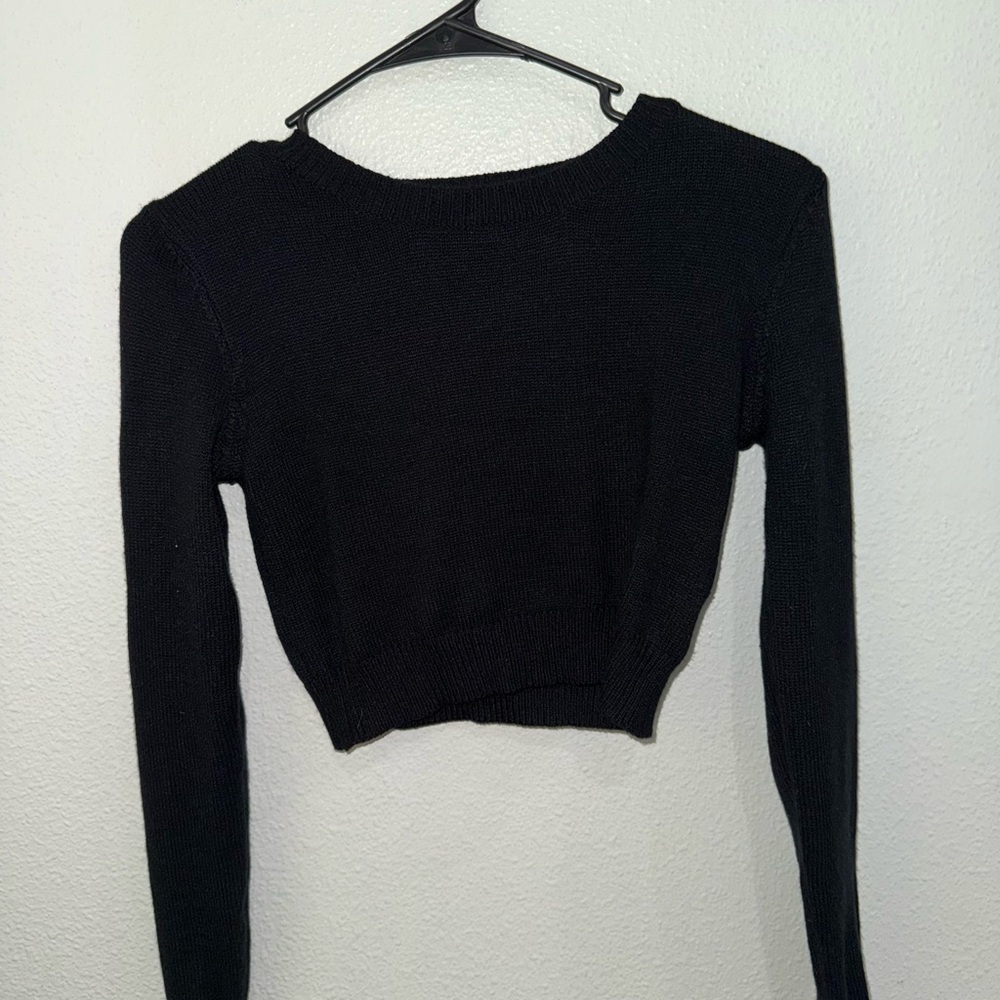 Black sweater